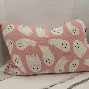 Pink Ghost Comfy Soft Plush Pillow Pastel Goth Decor Halloween Decor